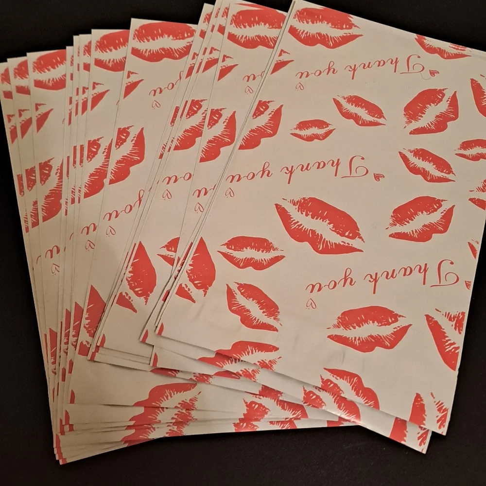 20ct 6x9 thank you 💋 polymailers